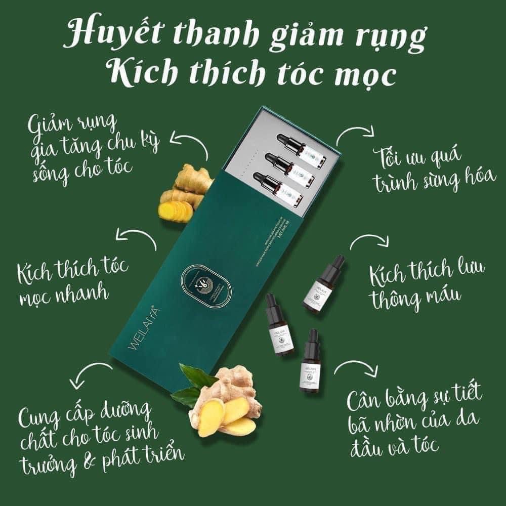 Huyết Thanh Mọc Tóc Weilaiya Hỗ Trợ Giảm Rụng Kích Mọc Tóc Nhanh  Set 8  lọ  Shopee Việt Nam